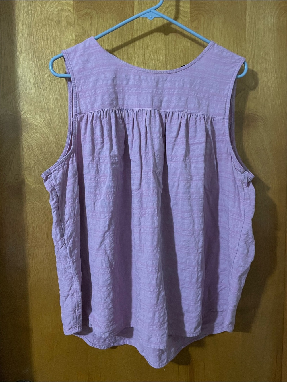 Sonoma Lavender Sleeveless Textured Tank Top